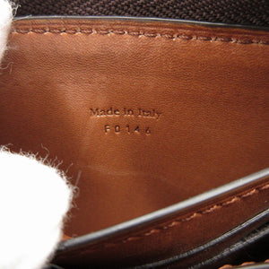 美品 ベルルッティ ワパ カリグラフィ レザー ブラウン 茶 コインケース 財布 0106【中古】BERLUTI