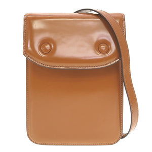 新品同様 メゾンマルジェラ チェスト S35WG0159 レザー ブラウン 茶 ショルダーバッグ 0118【中古】Maison Margiela