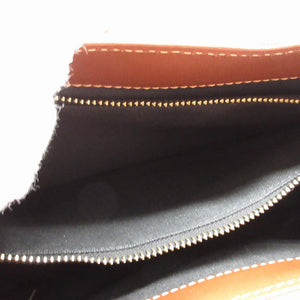 新品同様 バーバリー レザー PVC ベージュ ブラウン 茶 トートバッグ 0153【中古】BURBERRY