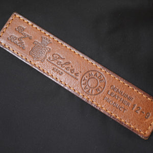 フェリージ ナイロン/レザー ショルダーバッグ ブラック 黒 0180【中古】FELISI