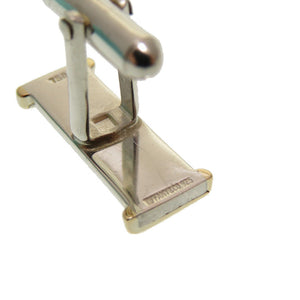 ティファニー カフス シルバー925 K18イエローゴールド 750 アクセサリー 0185 【中古】 TIFFANY&Co. メンズ