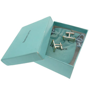 ティファニー カフス シルバー925 K18イエローゴールド 750 アクセサリー 0185 【中古】 TIFFANY&Co. メンズ