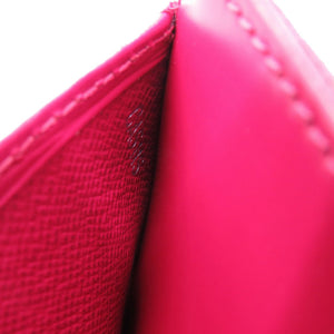 美品 ルイ ヴィトン ポルトカルト サーンプル エピ フューシャ M60327 カードケース LV 0190 【中古】 LOUIS VUITTON