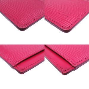 美品 ルイ ヴィトン ポルトカルト サーンプル エピ フューシャ M60327 カードケース LV 0190 【中古】 LOUIS VUITTON