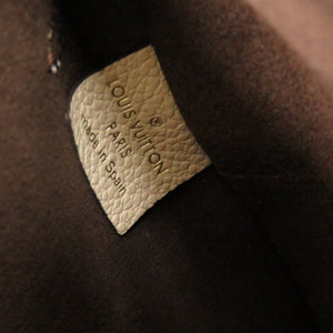 新品同様 ルイ ヴィトン ネヴァーフル ポーチ MM/GM用 モノグラムアンプラント クレーム ポーチ LV 0197 【中古】 LOUIS VUITTON