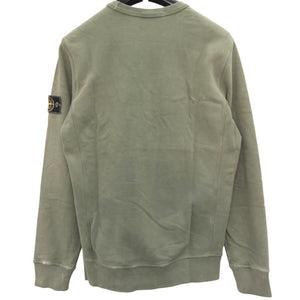 美品 ストーンアイランド コットン クルーネック スウェット カーキ 0206【中古】STONE ISLAND