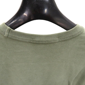 美品 ストーンアイランド コットン クルーネック スウェット カーキ 0206【中古】STONE ISLAND