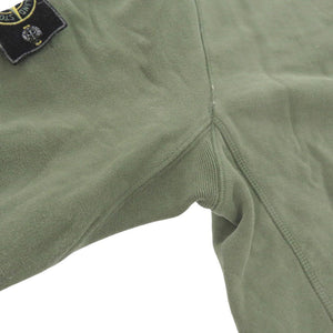 美品 ストーンアイランド コットン クルーネック スウェット カーキ 0206【中古】STONE ISLAND