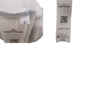 美品 ストーンアイランド Abstract Print ロングスリーブ ドローストリング フーディ 7615634X7 パーカー コットン 0207【中古】STONE ISLAND