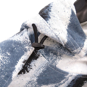 美品 ストーンアイランド Abstract Print ロングスリーブ ドローストリング フーディ 7615634X7 パーカー コットン 0207【中古】STONE ISLAND