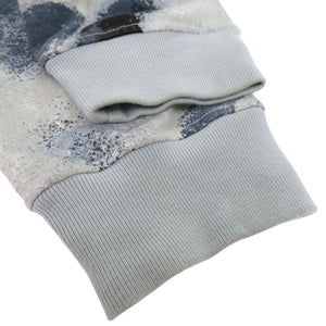 美品 ストーンアイランド Abstract Print ロングスリーブ ドローストリング フーディ 7615634X7 パーカー コットン 0207【中古】STONE ISLAND