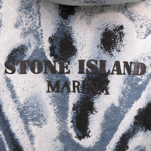 美品 ストーンアイランド Abstract Print ロングスリーブ ドローストリング フーディ 7615634X7 パーカー コットン 0207【中古】STONE ISLAND