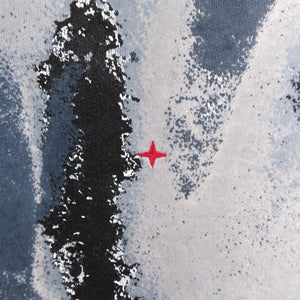 美品 ストーンアイランド Abstract Print ロングスリーブ ドローストリング フーディ 7615634X7 パーカー コットン 0207【中古】STONE ISLAND