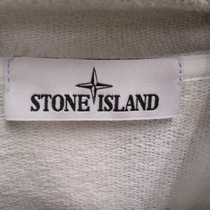 美品 ストーンアイランド Abstract Print ロングスリーブ ドローストリング フーディ 7615634X7 パーカー コットン 0207【中古】STONE ISLAND