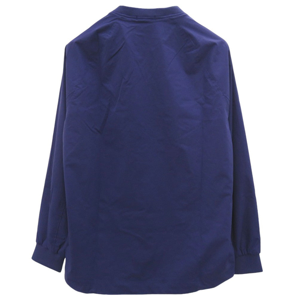 美品 CPカンパニー シーピーカンパニー ロゴ クルーネック ジップアップブルゾン ウインドブレーカー ナイロンジャケット パープル 0208【中古】C.P.COMPANY