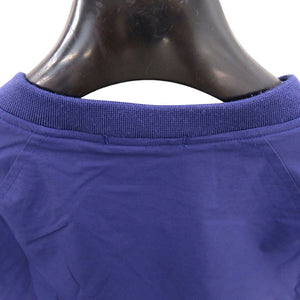 美品 CPカンパニー シーピーカンパニー ロゴ クルーネック ジップアップブルゾン ウインドブレーカー ナイロンジャケット パープル 0208【中古】C.P.COMPANY