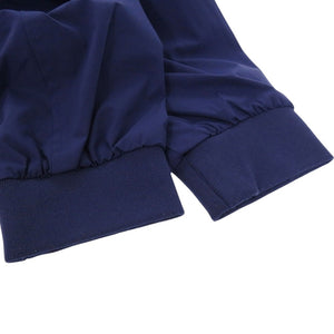 美品 CPカンパニー シーピーカンパニー ロゴ クルーネック ジップアップブルゾン ウインドブレーカー ナイロンジャケット パープル 0208【中古】C.P.COMPANY