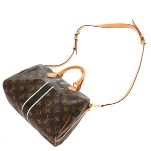 ルイ ヴィトン スピーディ25 モン モノグラム 2WAY ハンドバッグ LV 0210 【中古】 LOUIS VUITTON