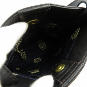 ポールスミス コレクション PSJ650 レザー ゴールド金具 ブラック ショルダーバッグ 0219【中古】Paul Smith COLLECTION