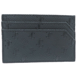 未使用 ジミーチュウ JCロゴ カードケース レザー カーキ 0093【中古】JIMMY CHOO レディース