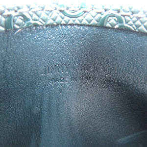 未使用 ジミーチュウ JCロゴ カードケース レザー カーキ 0093【中古】JIMMY CHOO レディース