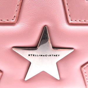 ステラマッカートニー スター ショルダーバッグ 合成皮革 ピンク 0097【中古】Stella McCartney