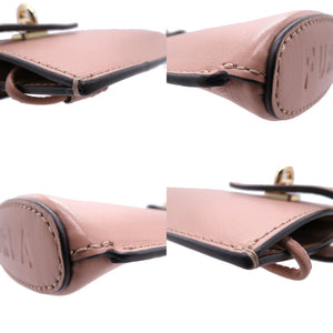 美品 フルラ ウニカ ショルダーバッグ ミニバッグ スマホケース レザー カメオ 0098【中古】FURLA