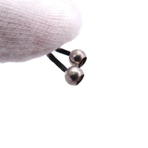 美品 バカラ ハート ネックレス シルバー/クリスタル  0103【中古】Baccarat レディース