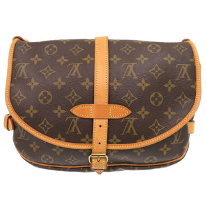 ルイ ヴィトン ソミュール30 モノグラム M42256 ショルダーバッグ LV 0109 【中古】 LOUIS VUITTON