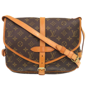 ルイ ヴィトン ソミュール30 モノグラム M42256 ショルダーバッグ LV 0110 【中古】 LOUIS VUITTON