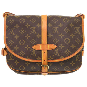 ルイ ヴィトン ソミュール30 モノグラム M42256 ショルダーバッグ LV 0110 【中古】 LOUIS VUITTON