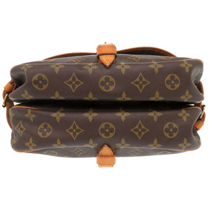 ルイ ヴィトン ソミュール30 モノグラム M42256 ショルダーバッグ LV 0110 【中古】 LOUIS VUITTON