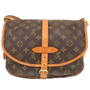 ルイ ヴィトン ソミュール30 モノグラム M42256 ショルダーバッグ LV 0115 【中古】 LOUIS VUITTON