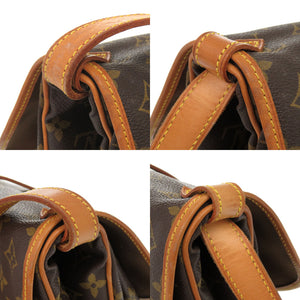 ルイ ヴィトン ソミュール30 モノグラム M42256 ショルダーバッグ LV 0115 【中古】 LOUIS VUITTON