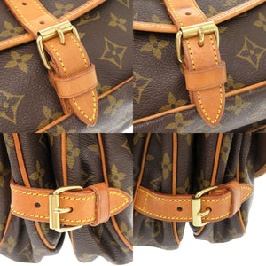 ルイ ヴィトン ソミュール30 モノグラム M42256 ショルダーバッグ LV 0115 【中古】 LOUIS VUITTON