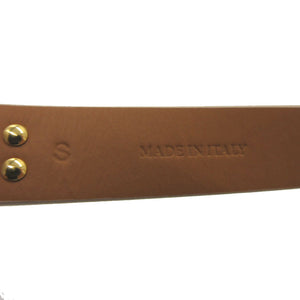 新品同様 ディオール ２連ブレスレット 30モンテーニュ レザー Sサイズ ベージュ 0128【中古】Dior