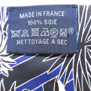 美品 エルメス ツイリー アニマポリス スカーフ シルク ブルーロイ 0143 青【中古】HERMES