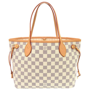 美品 ルイ ヴィトン ネヴァーフルPM ダミエ アズール N51110 トートバッグ LV 0150 【中古】 LOUIS VUITTON