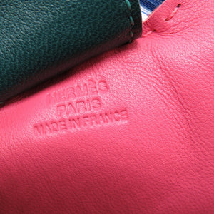 新品同様 エルメス ロデオMM アミューミロ ローズアザレ マラカイト ライム バッグチャーム ロデオチャーム MM 0157 【中古】 HERMES