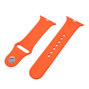未使用 エルメス × アップル ウォッチ ベルト 40ｍｍ サイズS/M ラバー オレンジ 0158【中古】HERMES Apple Watch
