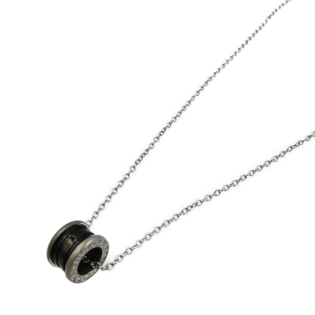 ブルガリ ビーゼロワン セーブザチルドレン シルバー925 セラミック ネックレス 0162【中古】BVLGARI