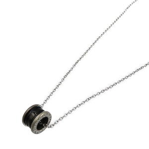 ブルガリ ビーゼロワン セーブザチルドレン シルバー925 セラミック ネックレス 0162【中古】BVLGARI