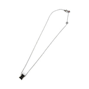 ブルガリ ビーゼロワン セーブザチルドレン シルバー925 セラミック ネックレス 0162【中古】BVLGARI