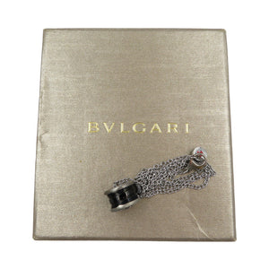 ブルガリ ビーゼロワン セーブザチルドレン シルバー925 セラミック ネックレス 0162【中古】BVLGARI