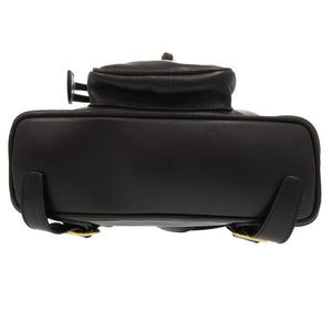 美品 グッチ バンブー レザー ブラック ゴールド金具 003 3444 0030 リュックサック バックパック バッグ 黒 0174 【中古】 GUCCI