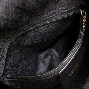 美品 グッチ バンブー レザー ブラック ゴールド金具 003 3444 0030 リュックサック バックパック バッグ 黒 0174 【中古】 GUCCI