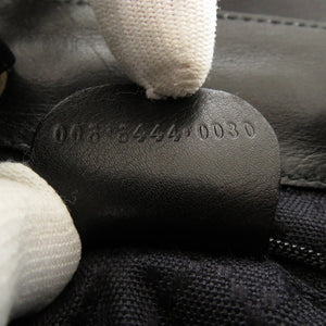 美品 グッチ バンブー レザー ブラック ゴールド金具 003 3444 0030 リュックサック バックパック バッグ 黒 0174 【中古】 GUCCI