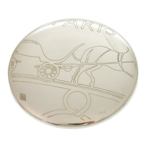 美品 エルメス 馬車 ブローチ シルバー925 アクセサリー バッジ 0177 【中古】 HERMES