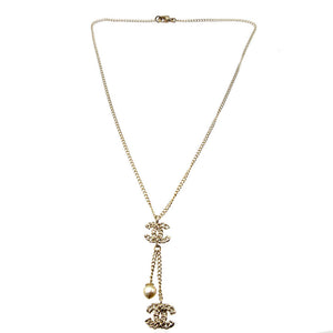 美品 シャネル 06A メタル ゴールド ネックレス 0180【中古】CHANEL