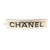 美品 シャネル プレート ロゴ B21B メタル ゴールド ヘアアクセサリー バレッタ 0181【中古】CHANEL